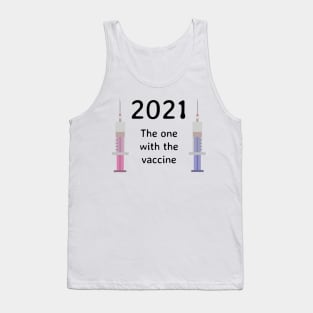 2021 The One With The Vaccine Tank Top